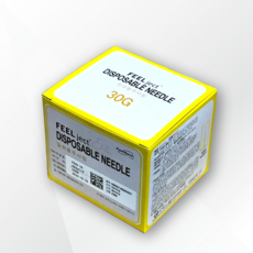 필텍 일회용 멸균주사침 여드름 주사 니들 30G 1/2 이분의일 바늘, 1개