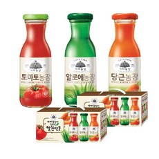 병음료 웅진 가야농장 알찬음료세트 180mlx12개입x2, 180ml, 24개