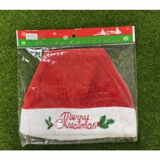 天添購 金絲絨英文字聖誕帽 派對裝扮道具, 1個