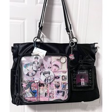 엠스 이타벡 보부상 투명포켓 덕질 덕후 크로스 숄더백 콘서트 세상에 하나뿐인 나만의 가방