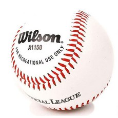윌슨 캐치볼용 야구공 연습구 낱개 1개입 A1150, 1개
