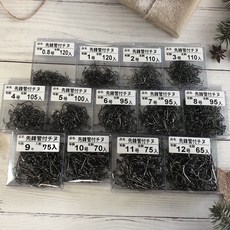 丸七釣具 先鋒管付千又 釣魚魚鉤, 1個, 先鋒管付千又 - 5