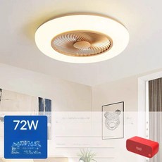 pick 작은방실링팬 저소음 환기 미니 조명 실링팬, 풍향조절 골드 55cm 엘프