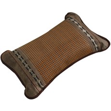 Servinno 絲薇諾 茶葉枕 夏日涼感透氣 舒適助眠 棕色 54x32x13公分, 1件