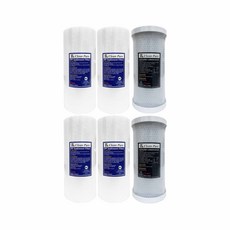 Clean Pure 10吋大胖一年份濾心組 食品級濾材 長效過濾 適用多款淨水器, 1箱, 5微米PP
