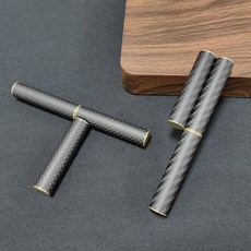 磁性三節棍 指尖玩具 減壓神器, 1個, 黑色-正格紋