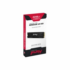 KINGSTON FURY RENEGADE G5 SSD 2048GB PCIe Gen5 NVMe M.2 2280 固態硬碟