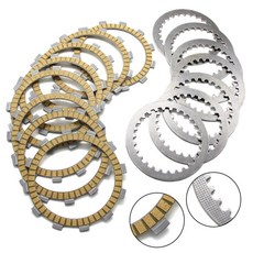 오토바이 클러치 디스크 마찰 피스 키트 Yamaha YZF R6 YZF600 4FN-16321-00/5SL-16321-00 8 3J2-16324-00, 한개옵션0