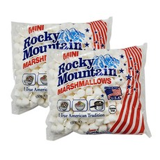 록키마운틴 머쉬멜로우 미니 화이트, 150g, 2개