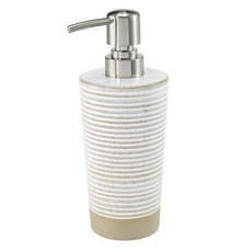 AVANTI LINENS 비누 디스펜서 로션 펌프 멀티컬러 컬렉션 매트 데코 텍스처, Lotion Pump, 멀티컬러.