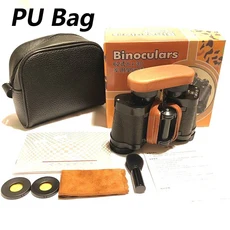 8x30 풀 메탈 고성능 장거리 레인지파인더 측정 망원경 캠핑 야외 동용, 01 pu bag