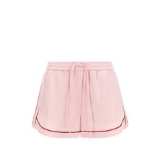 오프화이트 드로스트링 파자마 하의