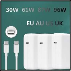 30W 61W 87W 노트북 충전기 Apple Macbook Pro 16 15 12 인치 13 Type-C 용 전원 어댑터, 14 118W-UK