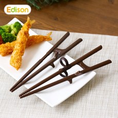 에디슨 교정용 젓가락 성인용, 왼손, 2개