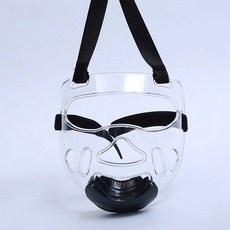 무에타이 헤드기어 태권도 훈련 보호 헬맷 복싱 격투 훈련용 얼굴 보호대 헬멧-8, 1개, 성인용 마스크