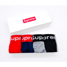 Supreme 男款大尺碼涼感平口內褲 4件組