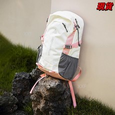 臺灣爆品 雙肩款多功能旅行揹包 女 撞色簡約大容量山地漫步登山包, 粉色