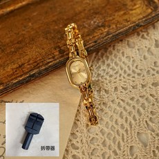 LSVTR正品外貿抖音直播熱銷中古輕奢手鍊表迷你小金錶氣質手錶女