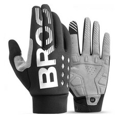 락브로스 겨울 플리스 자전거 장갑 S209BK, 블랙, 1개