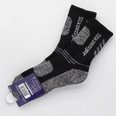 슬레진저 여자 장목 트래킹 스포츠 등산 두꺼운 작업화 안전화 양말 (3켤레 세트), 3개