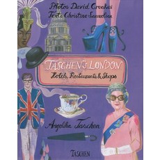 (영문도서) Taschen's London: Hotels Restaurants & Shops Hardcover, Taschen