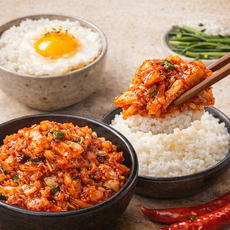 마미레 볶음김치 국산 밥도둑 매콤반찬, 1개, 200g