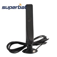 Superbat 12dbi 안테나 CRC9 수 850 1900 900 1800 2100Mhz GSM UMTS HSPA CDMA 3G 화웨이 E176 E160 E156E, 한개옵션0