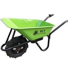 농업용 손수레 구르마 카트 리어카 일륜차 이륜차 정원 사업 금속 산업용 트레이 재질 Waterl 150kg 적재 용량 EWB641, 1)200kg, Pneumatic Wheel