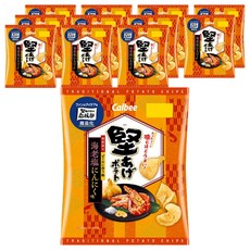 Karubi Kataage 馬鈴薯蝦鹽蒜口味, 12個, 60g