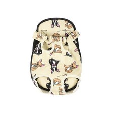 가방 앞으로메는 앞가방 반려동물 핑크 L 고양이 중형 L 강아지, R. 사각 가방 베이지 강아지