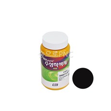 KCC정품 수성도료 조색제 수성착색제 0.5L 수성페인트 혼합가능 수성색소, 흑색, 500ml, 1개