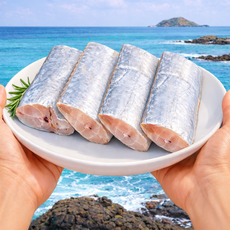 제주 명품 은갈치 HACCP인증 토막 손질 갈치, 1개, 300g 이상 2마리(8토막)