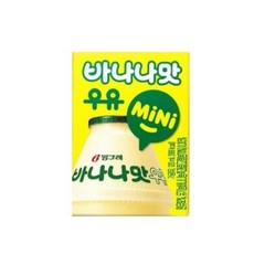 빙그레 바나나맛 우유 MiNi, 120ml, 1개