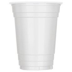 台灣派對杯 白色款 450ml, 1個, 50個裝
