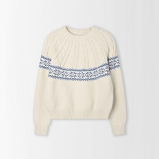 플레이블 스노우 케이블 니트_PD5WP673