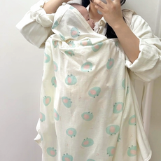 메르베 아기 햇빛 가리개 아기띠워머 다용도 후드 블랭킷 바람막이, 쏭쏭구리
