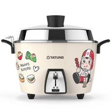 TATUNG 大同寶寶台灣好食不鏽鋼電鍋 TAC-06L-MBIF 6人份