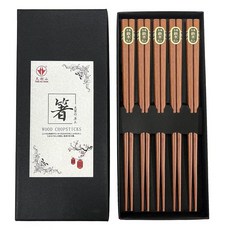 Bamboo Noodles 주방 요리 프라이팬 젓가락 33cm(13인치) 길이 재사용 가능한 2쌍 세트 친환경 제품 LANHUTHS_155126, 목재_155126
