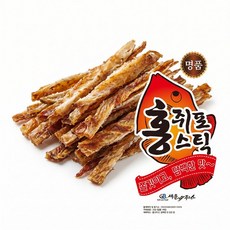 서울지엔비 홍쥐포스틱 65g 5개입 마른안주 건어물 술안주, 5개