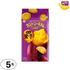 후지야 컨트리맘 숙성 꿀고구마맛 사은품 추가증정, 5개, 120g