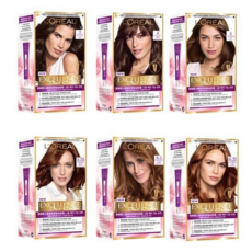 로레알파리 엑셀랑스 듀오 크림 염색제, 3 흑갈색, 1개