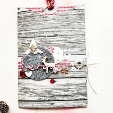 돼지 공예 금속 커팅 다이 모자 눈송이 장식 스크랩북 종이 몰드 펀치 스텐실, 1개, 기본