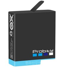 히어로 8 7 6 용 Probty 블랙 배터리 또는 충전기 액세서리, 01 1 Battery, 01 1 Battery