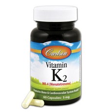 Carlson 維生素 K2 5 毫克膠囊, 1個, 60 件