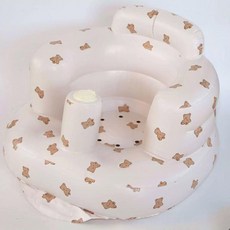 充氣學坐椅 充氣座椅 嬰兒椅 寶寶椅 兒童充氣椅 寶寶學坐椅 嬰兒充氣沙發 洗澡坐椅 幫寶椅 椅子 充氣椅, 全身熊