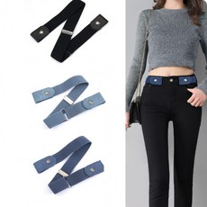 노버클 프리벨트 무압박 허리띠 버클없는 요대 벨트 고무벨트 청바지밸트 허리밸트