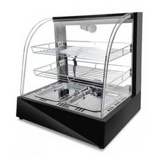 편의점 온장고 붕어빵 핫바 워머 휴게소 캐비닛 보온, 검정색 2단 (220v)