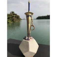 石中劍之黃金聖劍拆信刀(22cm)--石中寶劍.辦公室必備(台灣在地文創), 1個