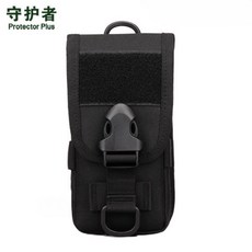守護者 戰術手機包 軍規MOLLE 6.8吋, 1個, 黑色, 黑色