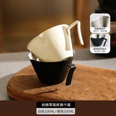 咖啡萃取杯 義式濃縮量杯 316不鏽鋼加厚 刻度杯 濃縮咖啡杯 Shot杯, Silver, 1個